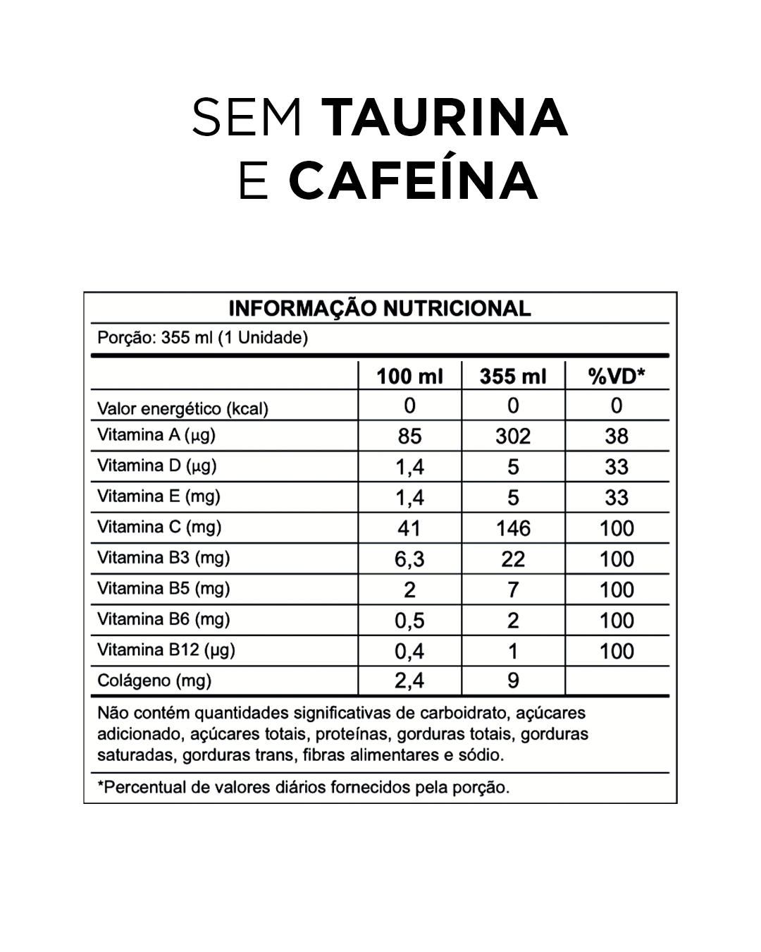 Bebida Vitaminada Coritiba